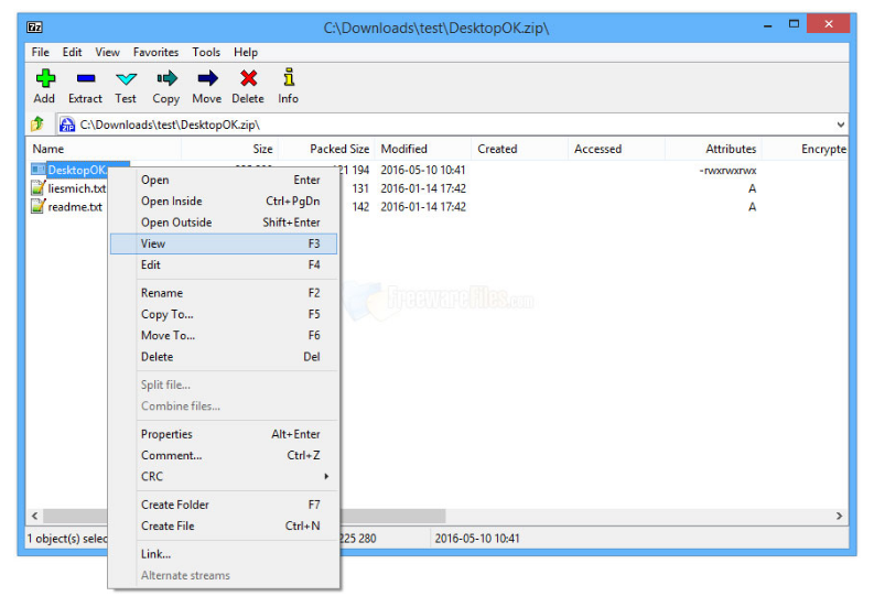 7Zip Compression Tool