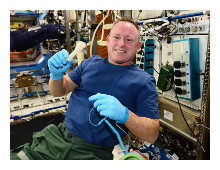 Astronaut with a wrench