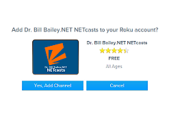 Dr. Bill Bailey.NET Roku Channel