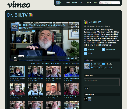 DrBill.TV Channel on Vimeo