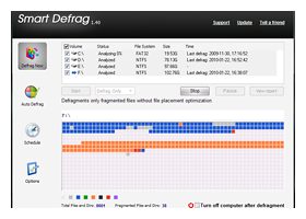 Smart defrag