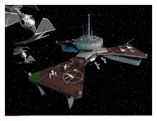 Star Wars Tie Fighter Game in Chrome