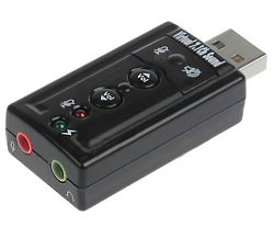 Zone-Tek USB Sound Card